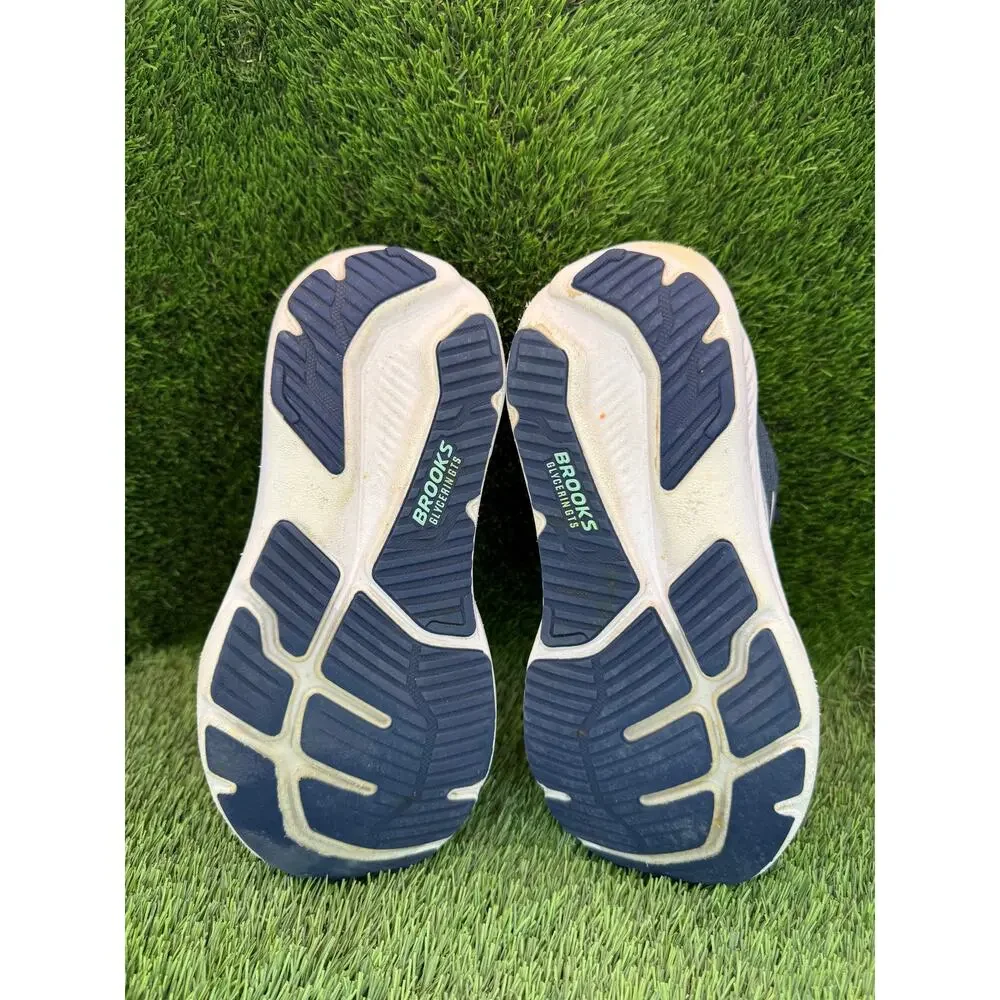 Brooks Glycerin GTS 23 1204921B453 Athletic Sneaker Womens 6.5B Blue Knit Sports